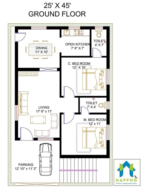 10 Ground Floor 2 Bedroom House Plans Indian Style Information