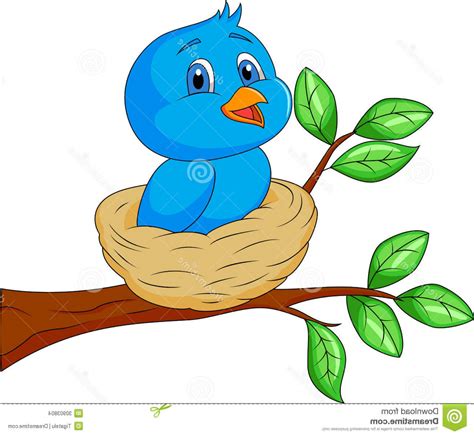 Bird In Nest Clipart Free Download On Clipartmag