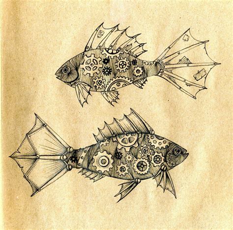 Steampunk Fish By Irishmahogany On Deviantart
