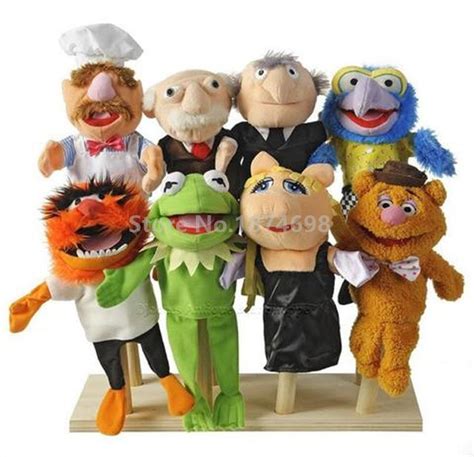 The Muppets Puppet Kermit Frog Fozzie Bear Swedish Chef Miss Piggy