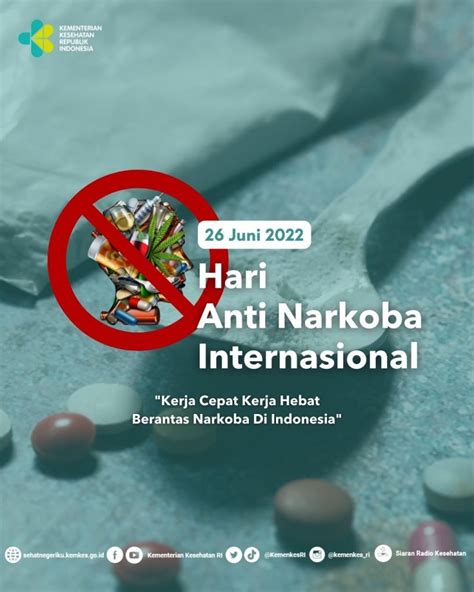 Selamat Memperingati Hari Anti Narkoba Internasional Healthies