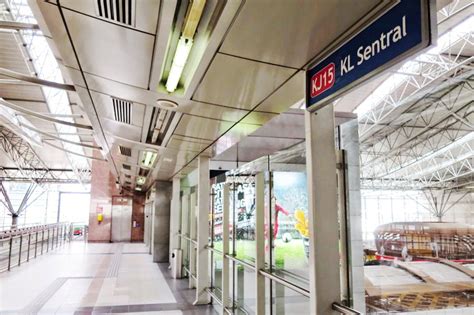 Kl Sentral Lrt Station At Kl Sentral Transportation Hub Klia2 Info