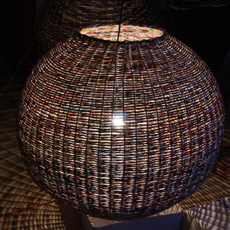 Packed in 1/2 or 1/4 kilo coils (approx). HOME DZINE Home Decor | Weave a paper basket lampshade