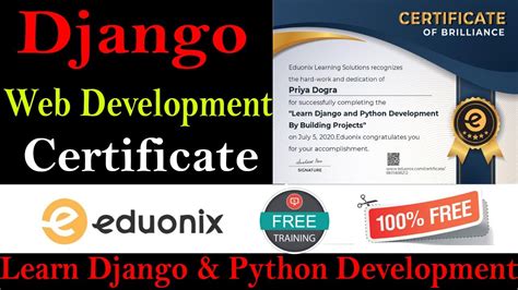 This is a really nice course for beginners. Python With Django Web Development Free Course With ...