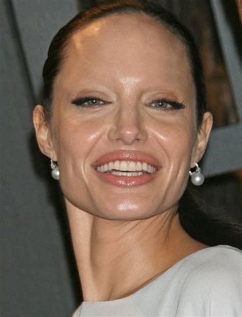 Angelina Jolie No Makeup Cute Celeb Wallpaper