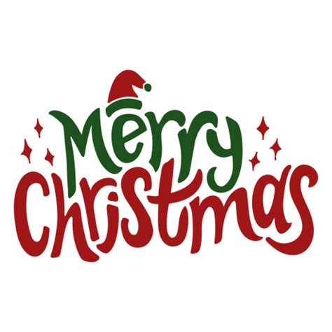 Merry Christmas Greeting Transparent Png And Svg Vector File