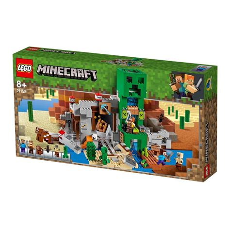 Set Lego Minecraft La Mina Del Creeper 21155 Walmart