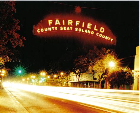 Fairfield Ca Fairfield Ca Downtown At Night Photo Picture Image
