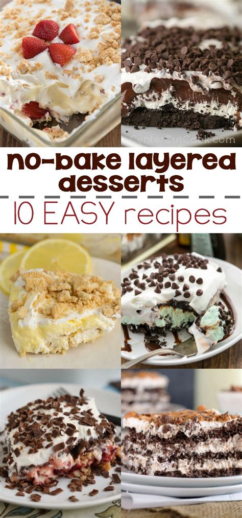 10 Easy No-Bake Layered Dessert Recipes