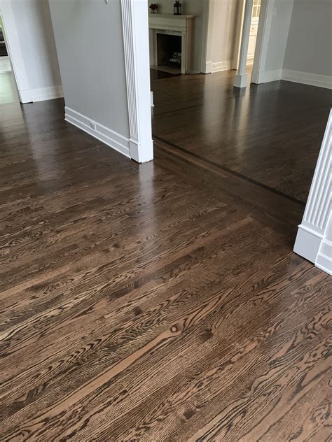 Floors Refinished With Dark Walnut Stain Hardwood Floors Hardwood Floor Stains Flooring