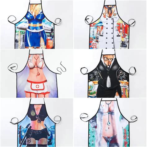 Freeshipping 2018 Funny Apron Decoration Apron For Sanitary Cleaning
