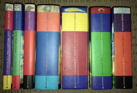 If you are a harry potter fan, you should keep this set in your bookshelf. I Finally Collected All of the Original Bloomsbury Harry ...