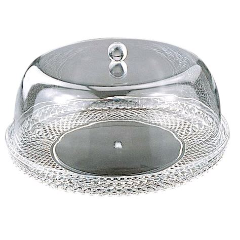 Buy Cake Plate Wdome Set 12 Acrylic Online At Low Prices In India