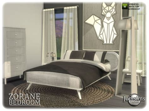 Zorane Bedroom By Jomsims At Tsr Sims 4 Updates