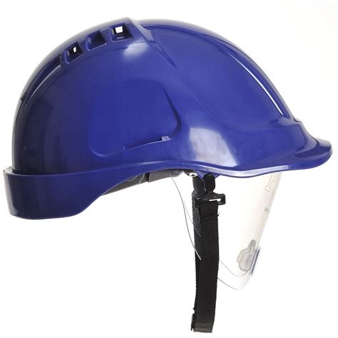 Portwest Pw55 Endurance Visor Hard Hat Helmet Bk Safetywear