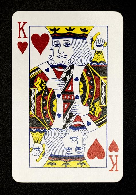King Of Hearts Playing Card Stock Image Image Of Space Hearts 175747317