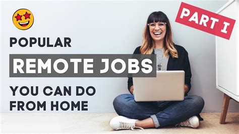Remote Job Ideas From Home Part 1 Online Jobs You Can Do From