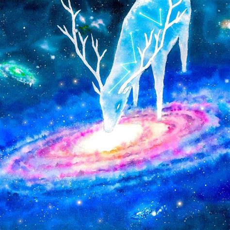 A Galaxy Deer 🦌 Is Ready 😍 To Give 🤩his Power💢 To Universe 🌠🌌🌒 Dolphin