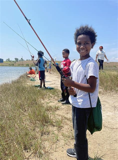Most Of The Youth At Take Kids Fishing Day Had Never Fished Prior To