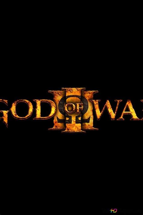 God Of War Text 2k Wallpaper Download