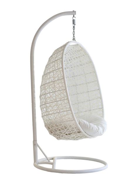 Uniqwa hanging chairs are made from natural materials. White Hanging Chair For Bedroom | online information