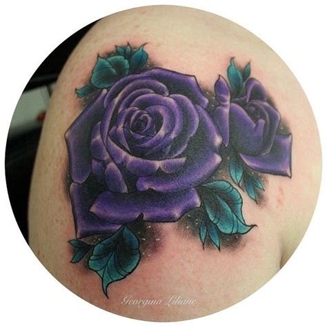 See more ideas about purple rose tattoos, rose tattoo, tattoos. Purple Roses // Tattoo | Tattoos: Florals | Pinterest ...