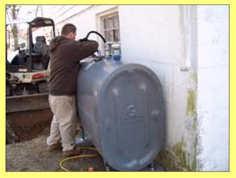 Residential Oil Tank Installation Residential Oil Tanks