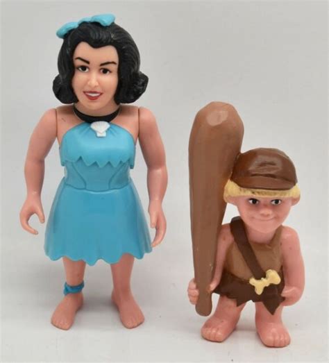 The Flintstones Betty And Bamm Bamm Loose Figures Mattel 1993 Ebay