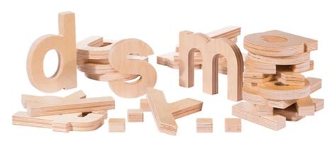Giant Wooden Letters Lowercase Louise Kool And Galt