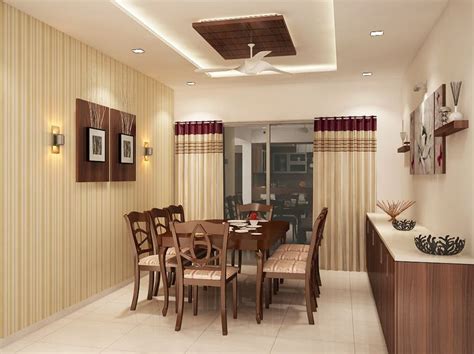 homify modern dining room homify simple false ceiling