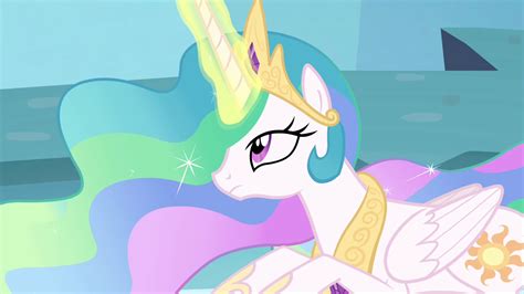Image Celestia With Her Magic Back S4e26png My Little Pony
