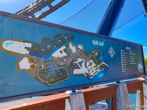 Jurassic Park The Ride Map