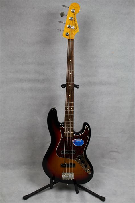 Fender Classic 60s Jazz Bass Lacquer Rw 3 Tone Sunburst 885978307777