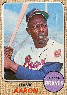 Check spelling or type a new query. 1968 Topps Hank Aaron #110 Baseball Card Value Price Guide