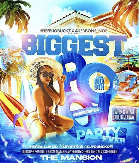 The Biggest Pool Party On Long Island July 9 2023