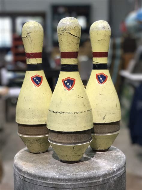 Vintage Bowling Pins Bowling Pins Antiques Convenience Store Products
