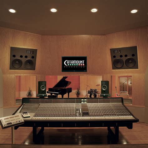 Catamount Recording Studios Professional Equipment