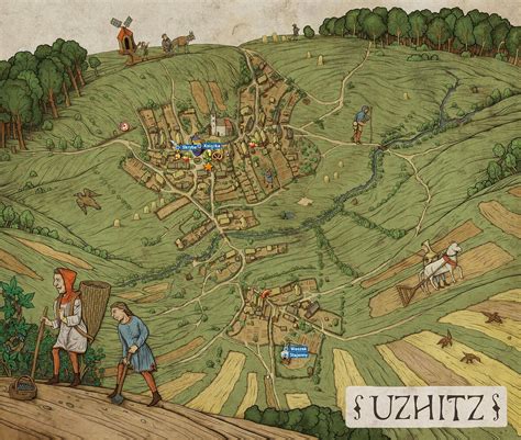 Mapa Użyce Uzhitz W Kingdom Come Kingdom Come Deliverance