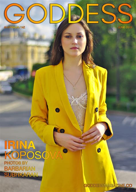 Goddess Magazine June Irina Koposova Exclusive