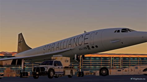 Dc Designs Concorde United Star Alliance Livery Fictional