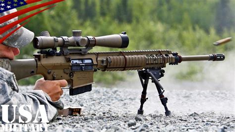 M110セミオート･スナイパーライフル M110 Sass M110 Semi Automatic Sniper System Youtube