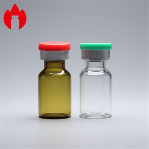 2ml Clear Or Amber Medical Injection Glass Vial With Caps China Glass