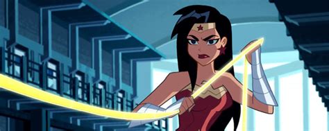 Justice League Action Wonder Woman Et Son Fouet Dans Un Extrait De La