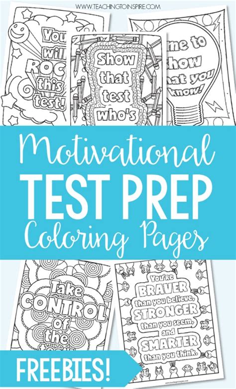 Check out our motivation coloring selection for the very best in unique or custom, handmade pieces from our shops. Test Prep Coloring Pages | Motivational Quotes for Testing ...