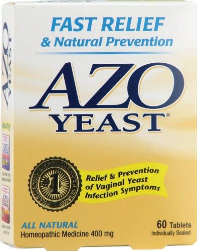 Azo Yeast Tablet 60ct Wholesale Supplier 🛍️ Amerifit Nutrition Otc Superstore