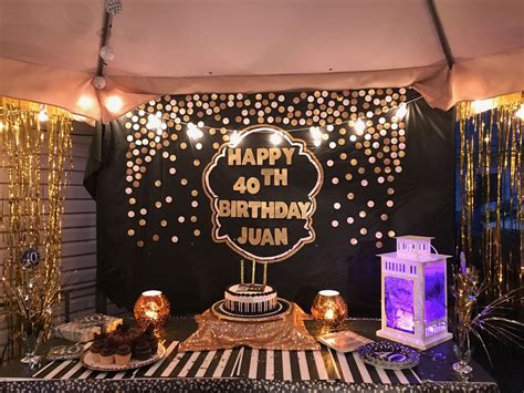 Pin By Clarita Bautista On 40th Birthday Party Decoration 40th