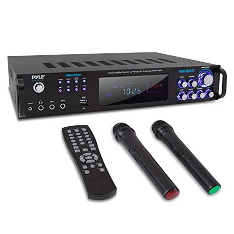 4 Channel Bluetooth Power Amplifier 1000w Home Audio Rack Mount
