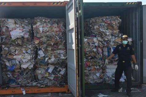 Dikirimi Plastik Hingga Popok Indonesia Kirim Balik Kontainer Sampah