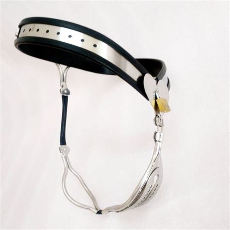 NEW Design Female Chastity Belt With Defecation Hole Stainless Steel