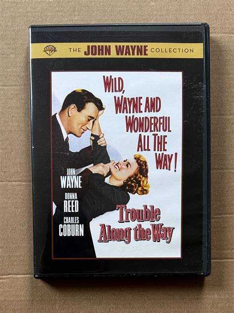 Trouble Along The Way John Wayne Donna Reed Dvd 85391145363 Ebay